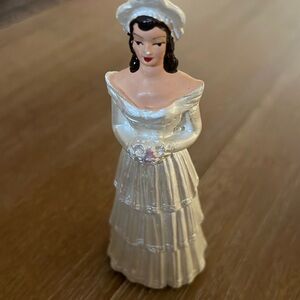 Vintage bride cake topper. Collectible